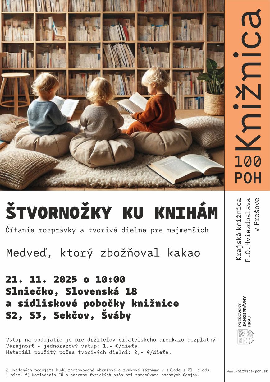Štvornožky ku knihám