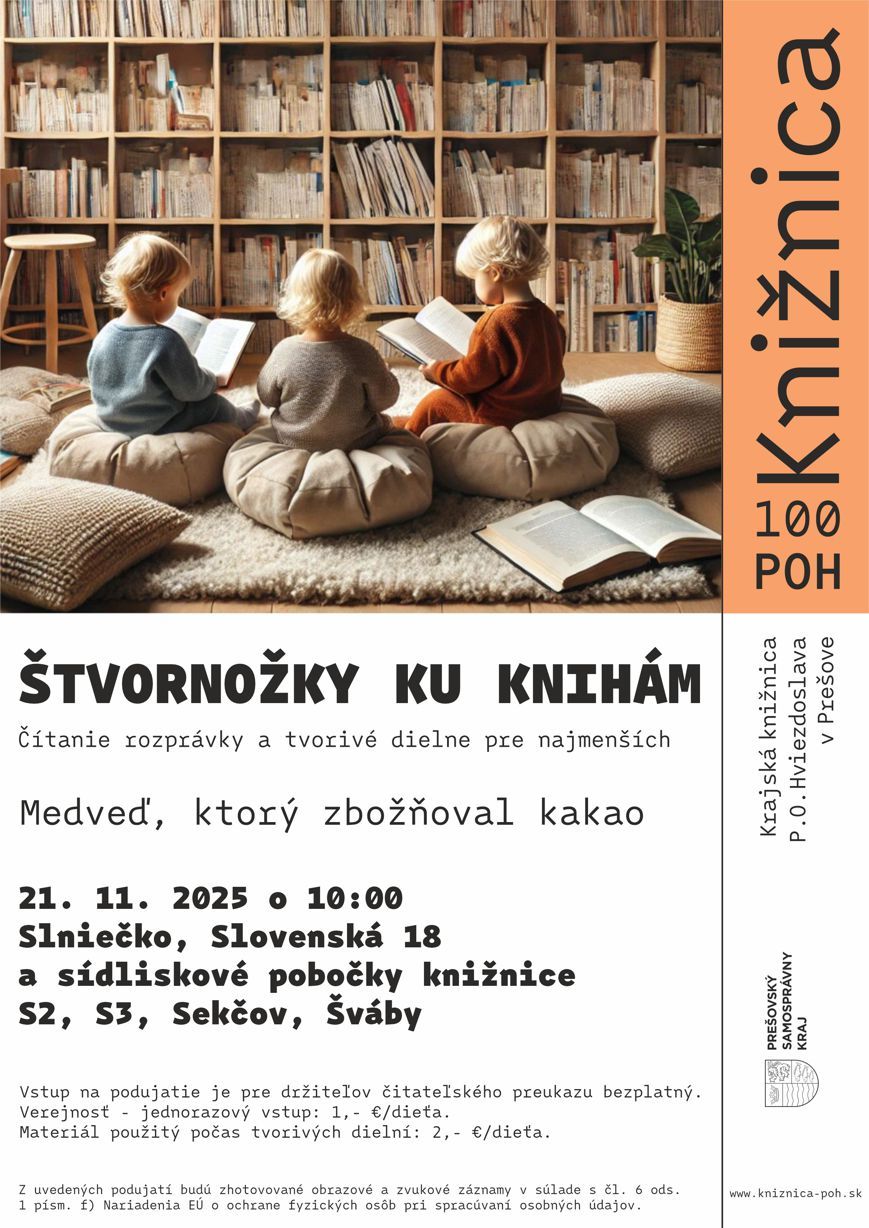 Štvornožky ku knihám